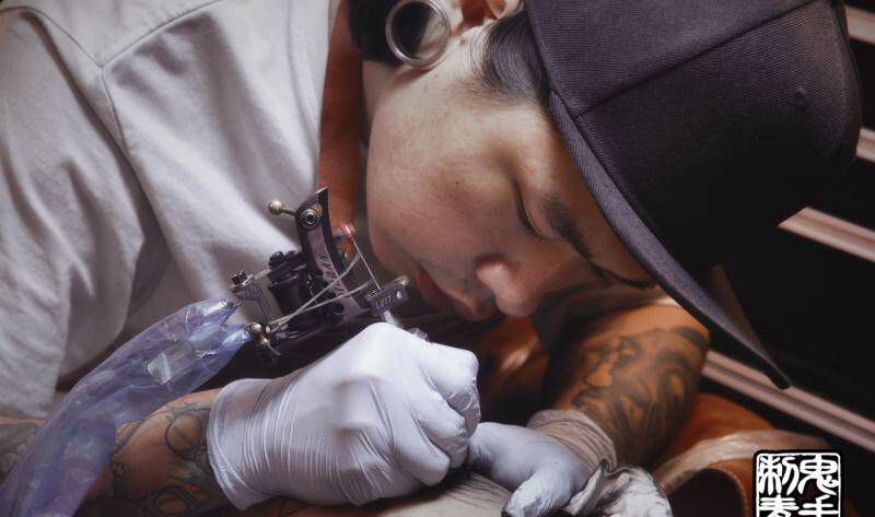 鬼手纹身纹身图片_鬼手昆明云南纹身图案