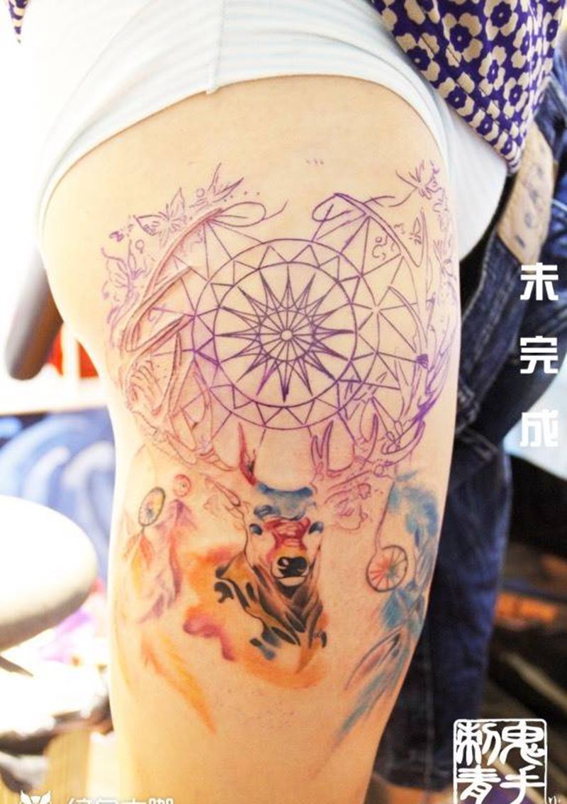 2.26 作品欣赏纹身图片_鬼手纹身图案