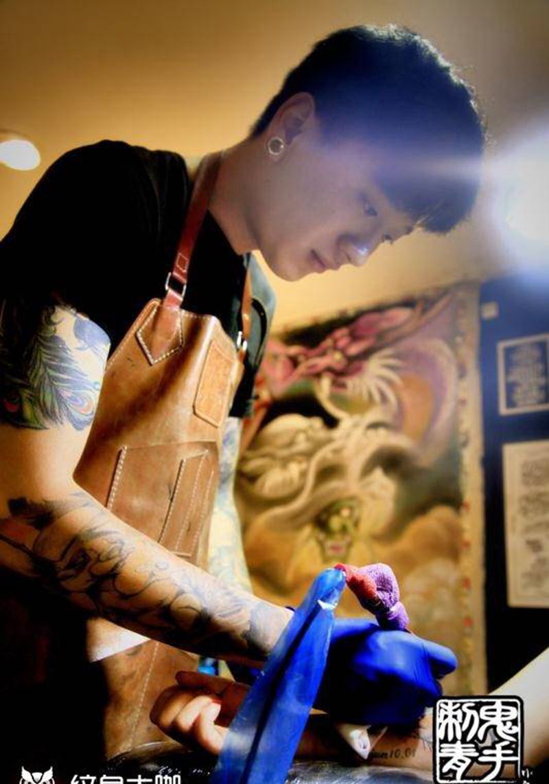 鬼手纹身纹身图片_昆明云南鬼手纹身图案