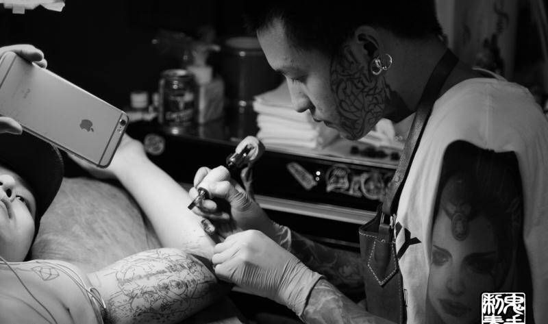 鬼手纹身纹身图片_昆明云南鬼手纹身图案