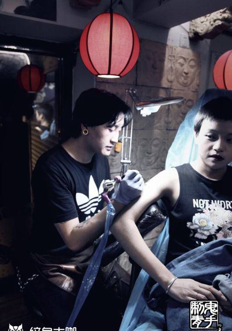 鬼手纹身纹身图片_鬼手昆明云南纹身图案