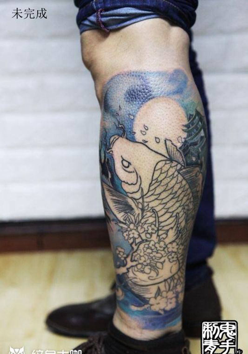 鬼手纹身7.19日作品纹身图片_鬼手昆明云南纹身图案