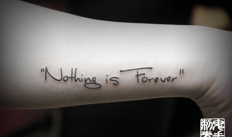 字母纹身图片_鬼手昆明成品字符手部纹身图案