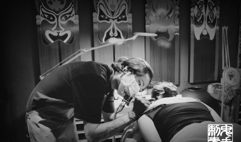 鬼手纹身师纹身图片_鬼手纹身图案