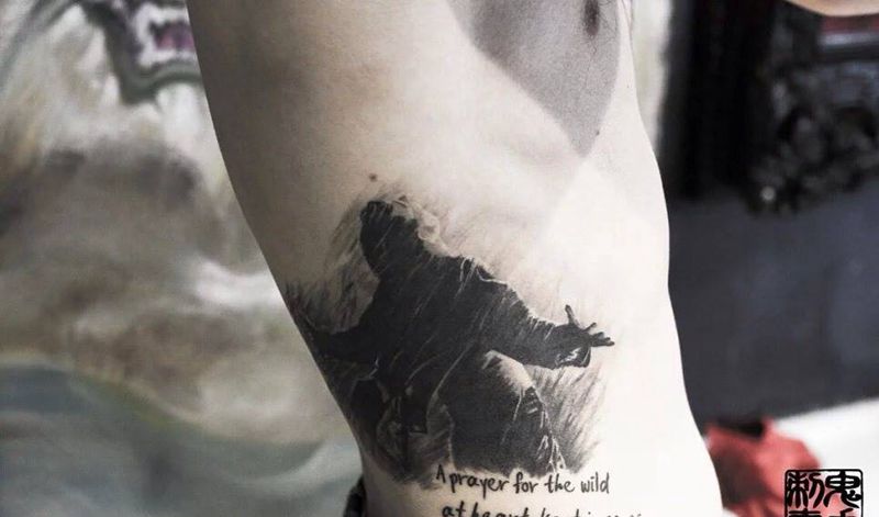 肖生克的救赎（恢复后）纹身图片