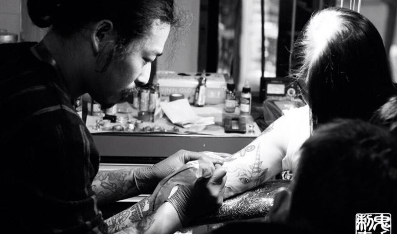 昆明鬼手纹身小鬼店纹身图片