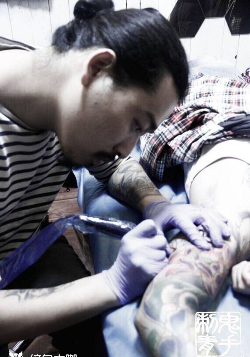 鬼手纹身小鬼店纹身图片