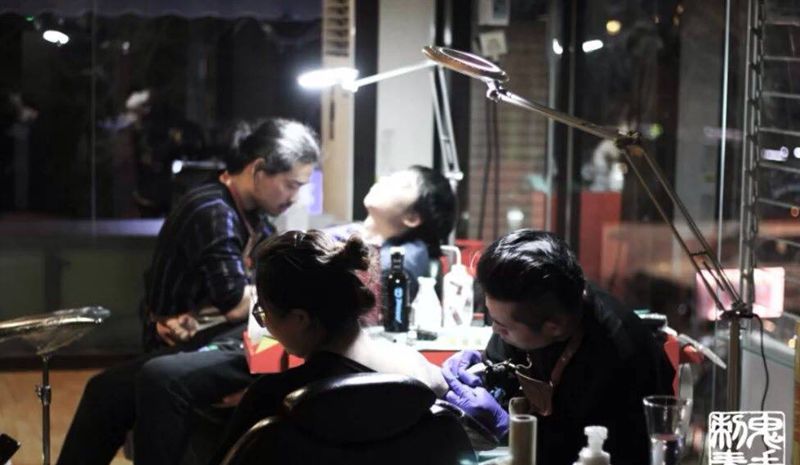 小鬼师傅纹身图片