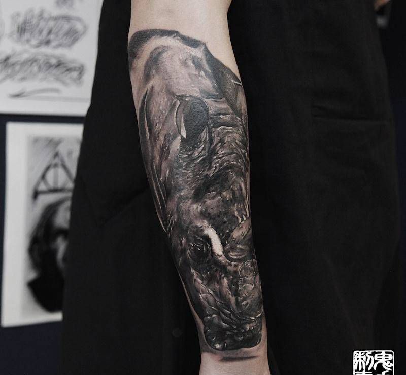 鬼手纹身4.23日作品纹身图片_鬼手云南昆明纹身图案