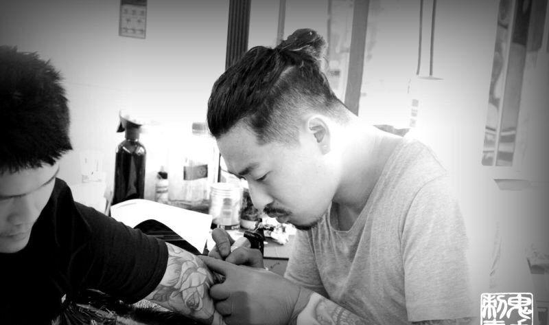 鬼手纹身首席纹身图片_鬼手昆明纹身图案