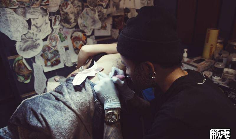 鬼手纹身4.20日日常纹身图片_鬼手云南昆明纹身图案