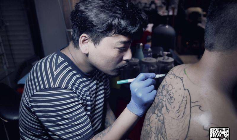 鬼手纹身纹身图片_昆明鬼手云南纹身图案