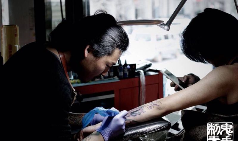 昆明鬼手纹身小鬼店纹身图片