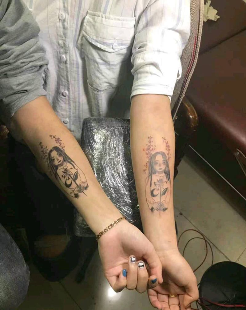 双胞胎纹身图片