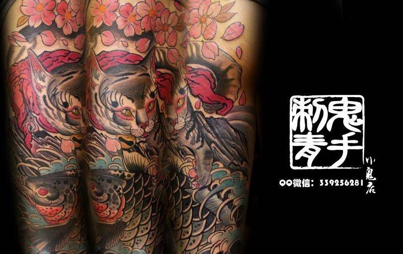 鬼手纹身4.17日作品纹身图片_鬼手云南昆明纹身图案