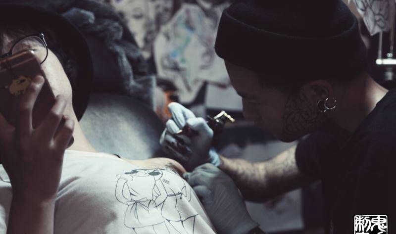 鬼手纹身纹身图片_鬼手云南昆明纹身图案