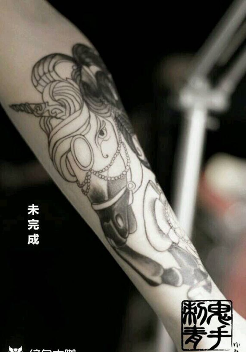 鬼手纹身纹身图片_昆明纹身图案