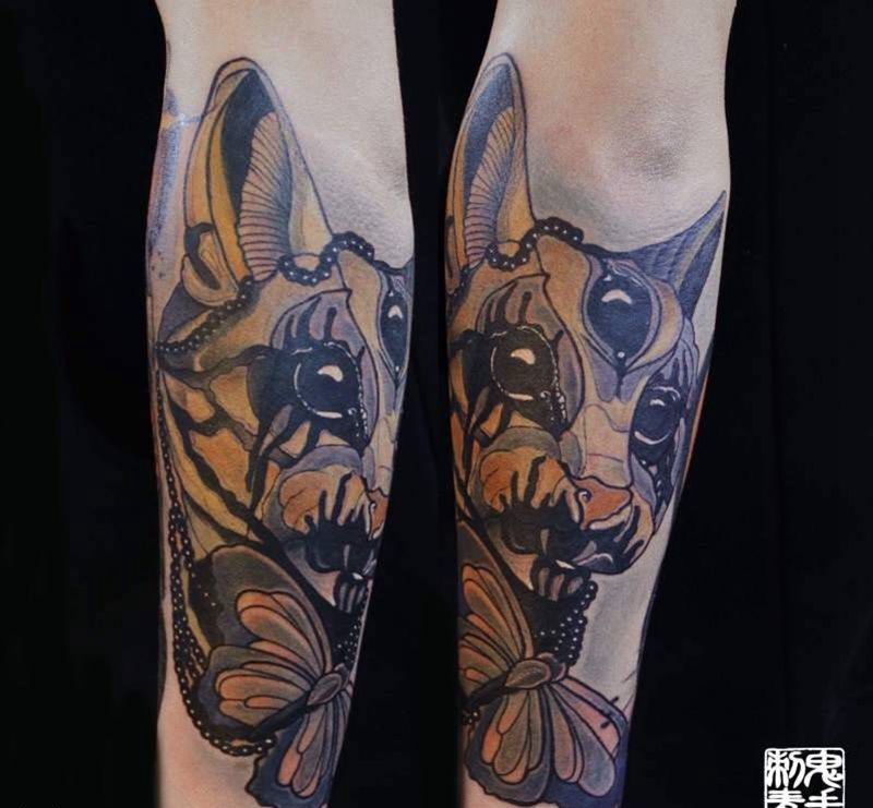 鬼手纹身11.16作品鉴赏纹身图片_成品肩部背部手部脚部臀部胸部腹部手臂鬼手纹身图案