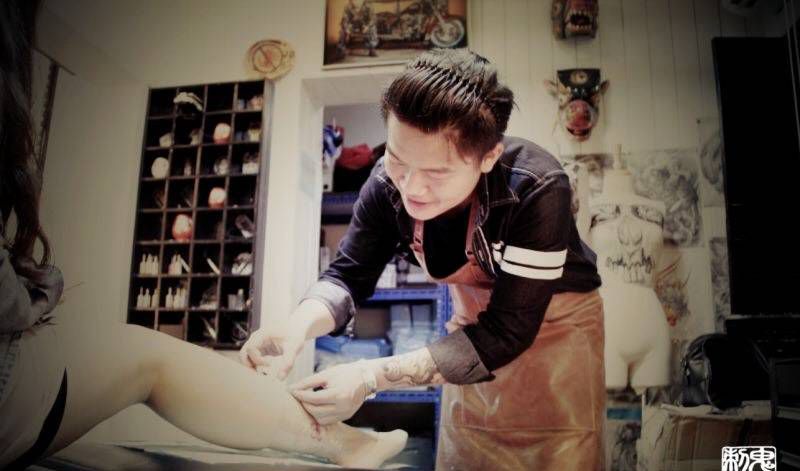 鬼手纹身师纹身图片_鬼手纹身图案