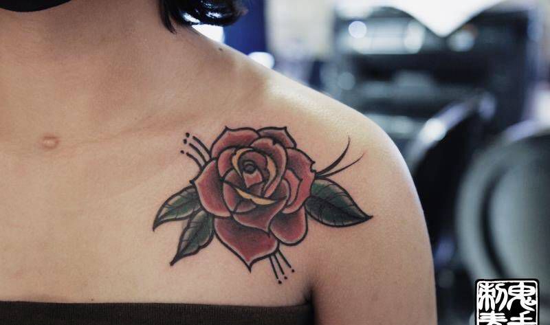 鬼手纹身7.21日作品纹身图片_昆明鬼手云南纹身图案