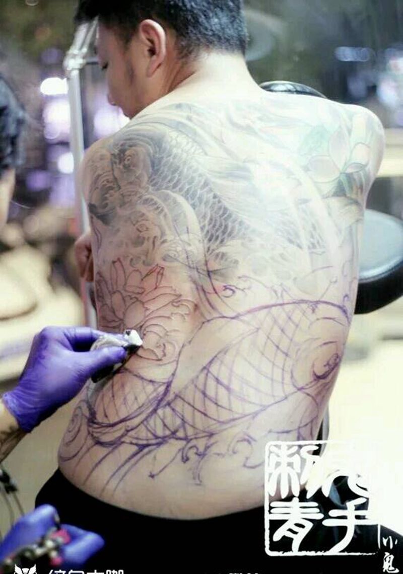 鬼手纹身纹身图片