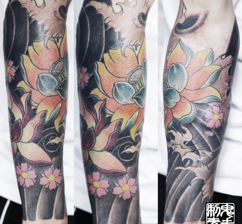 鬼手纹身7.22日作品纹身图片_鬼手昆明云南纹身图案