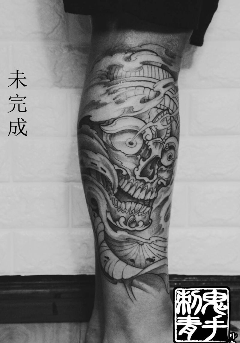 鬼手纹身6.21日作品纹身图片_鬼手昆明云南纹身图案