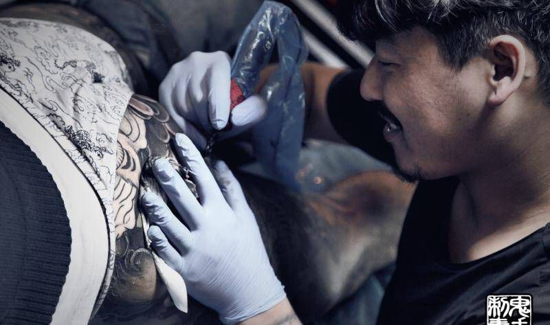 鬼手纹身纹身图片_鬼手昆明云南纹身图案