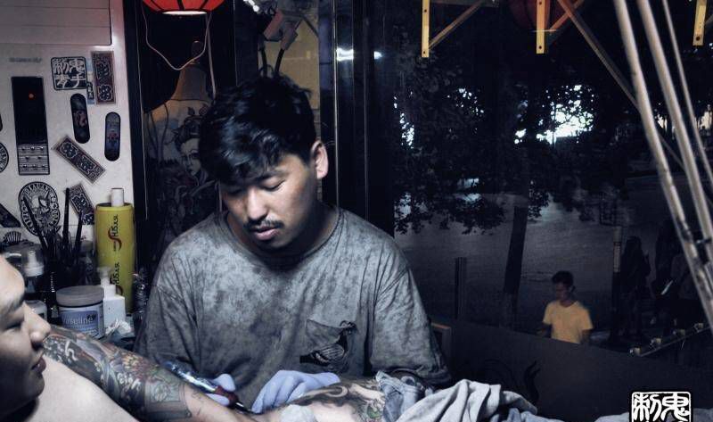 鬼手纹身纹身图片_鬼手昆明云南纹身图案