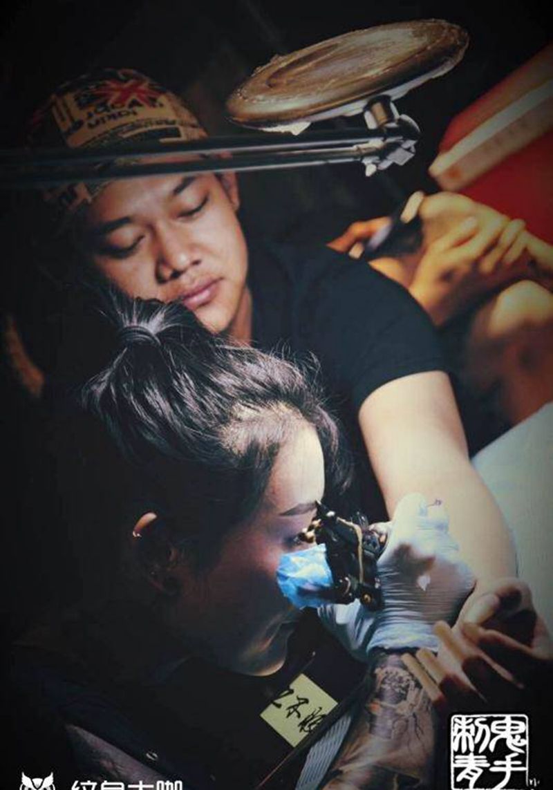 鬼手纹身纹身图片_云南昆明鬼手纹身图案