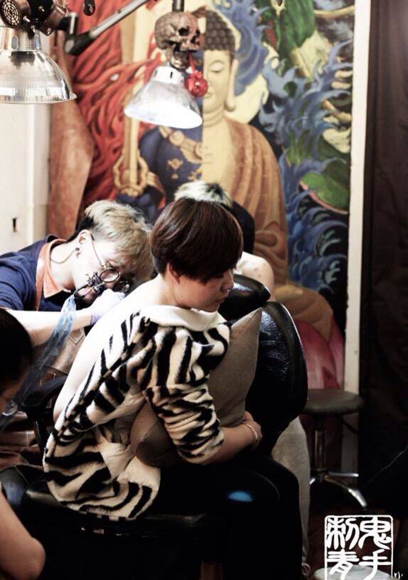 昆明鬼手纹身小鬼店纹身图片