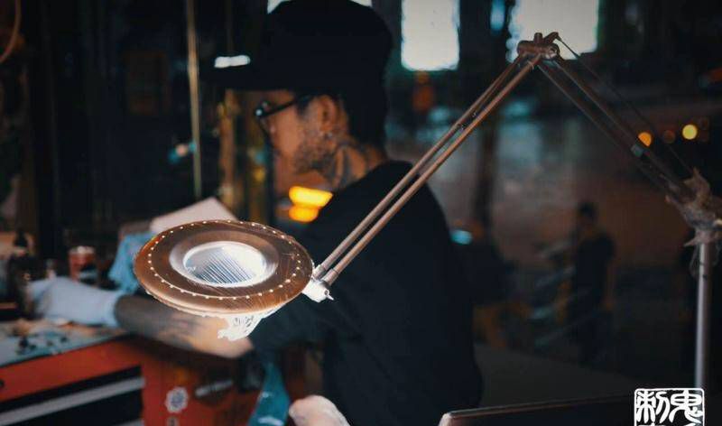 鬼手纹身3.31日日常纹身图片