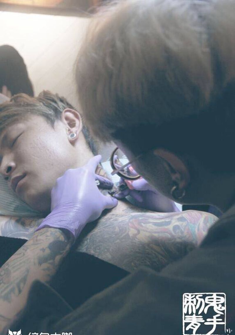 鬼手纹身小鬼店纹身图片