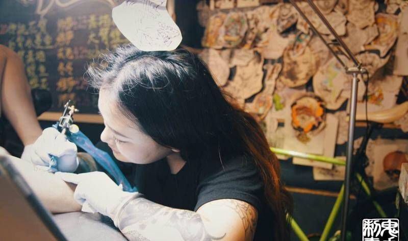 鬼手纹身4.18日日常纹身图片_云南昆明鬼手纹身图案