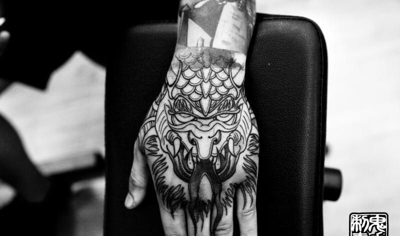 鬼手纹身6.5日作品纹身图片_鬼手云南昆明纹身图案