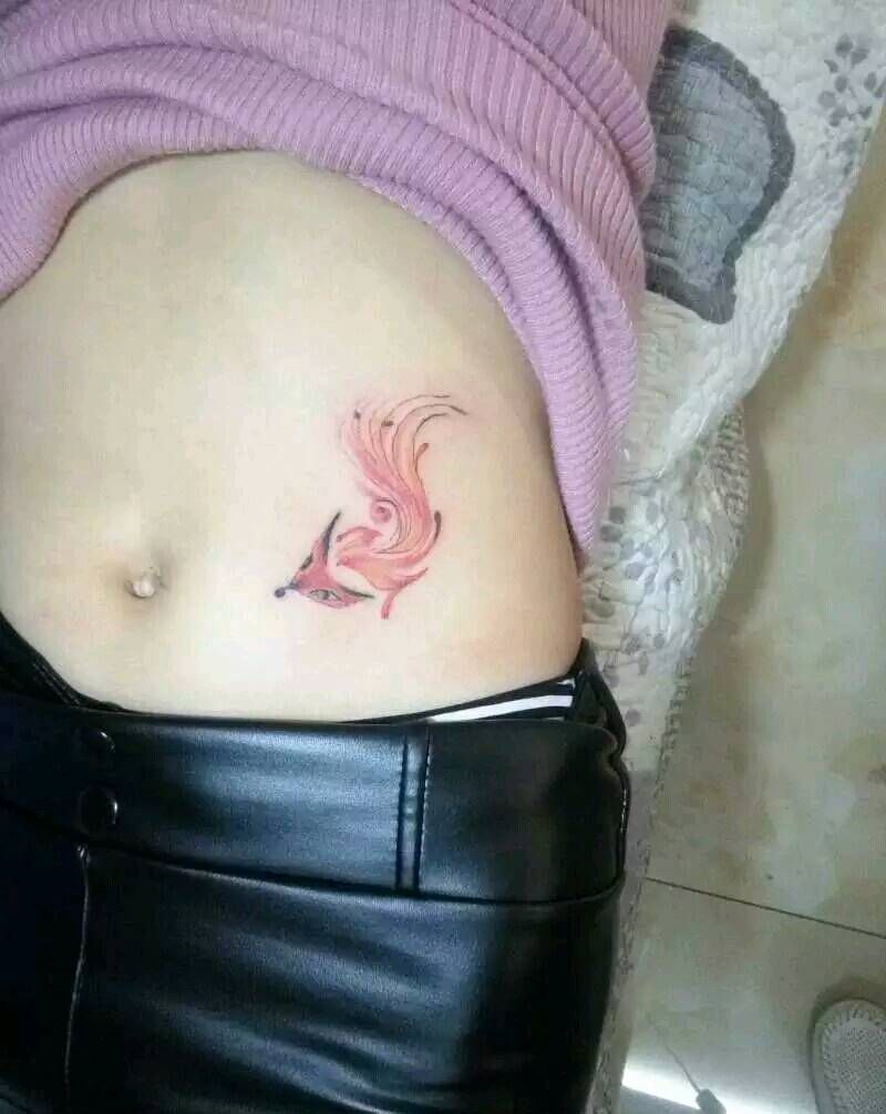 小狐狸纹身图片