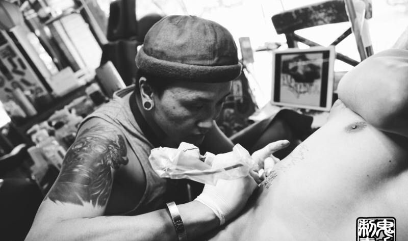 鬼手纹身纹身图片_鬼手云南昆明纹身图案