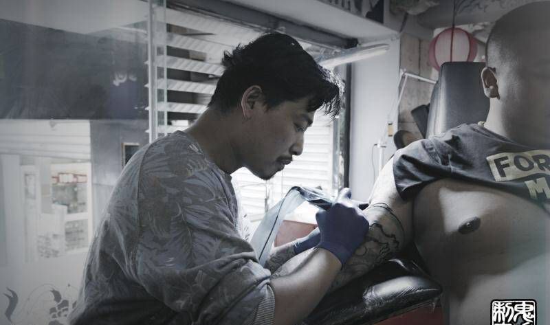 鬼手纹身纹身图片_昆明云南鬼手纹身图案