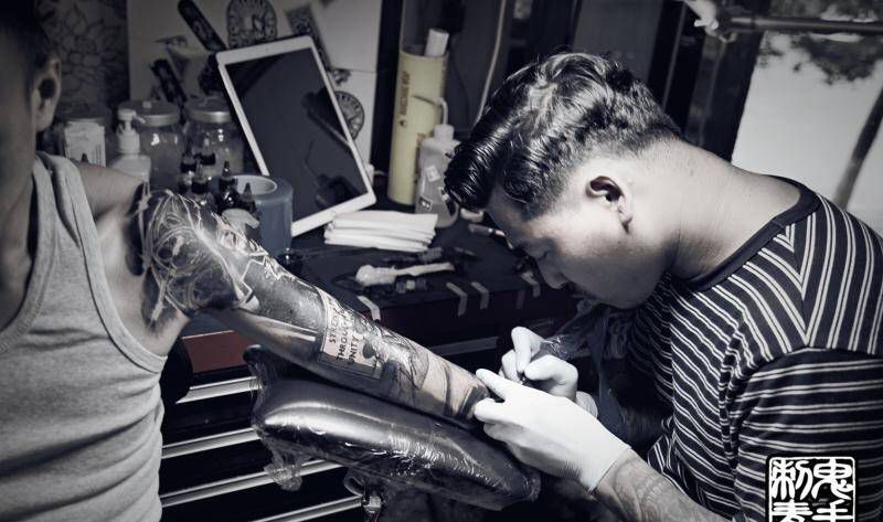 鬼手纹身纹身图片_鬼手昆明云南纹身图案