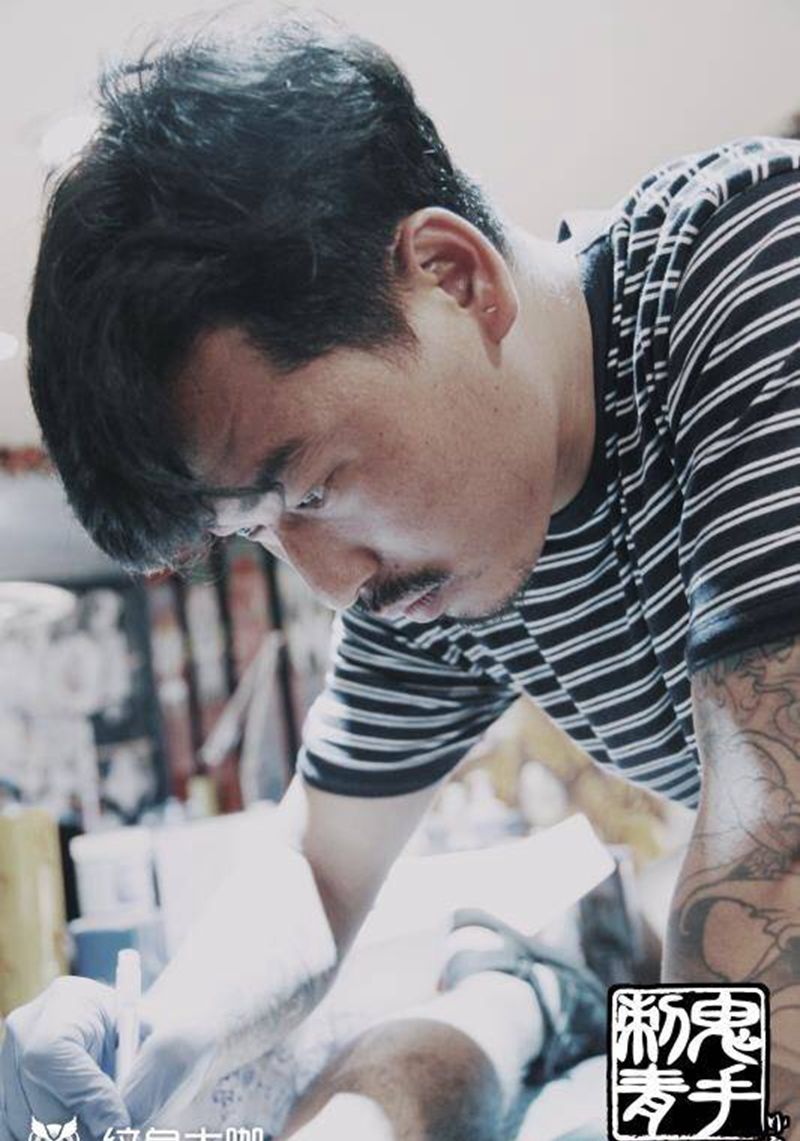 鬼手纹身纹身图片_鬼手昆明云南纹身图案