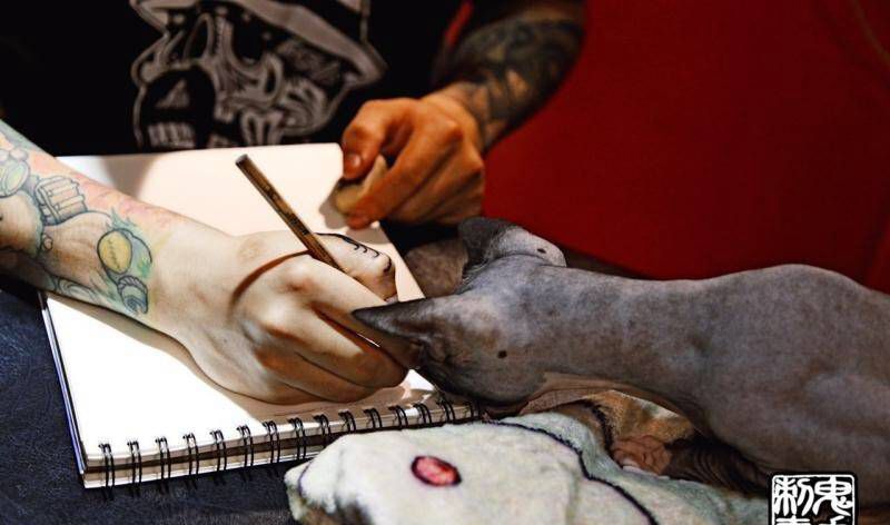 鬼手纹身纹身图片_鬼手云南昆明纹身图案