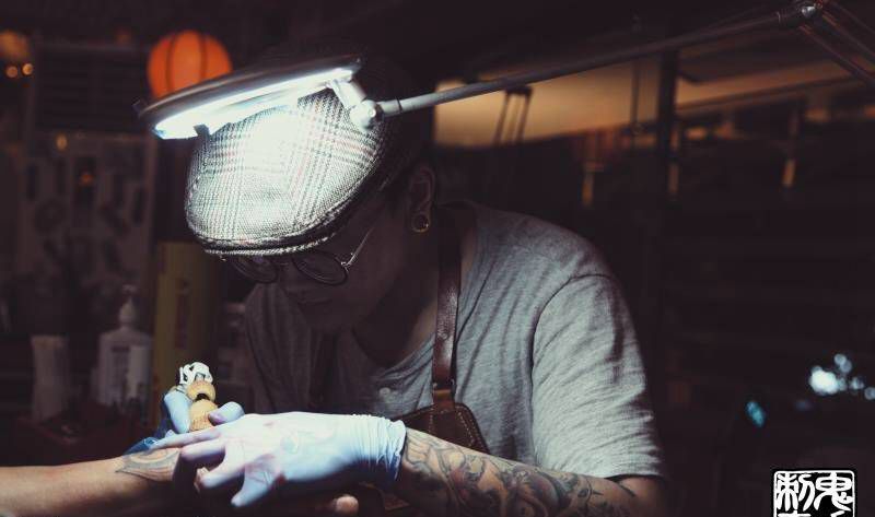 鬼手纹身纹身图片_鬼手昆明云南纹身图案