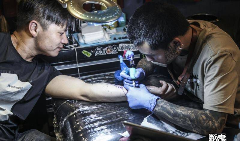 鬼手纹身纹身图片_鬼手昆明云南纹身图案