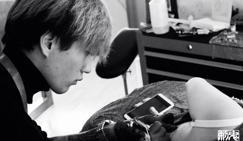 昆明鬼手纹身小鬼店纹身图片