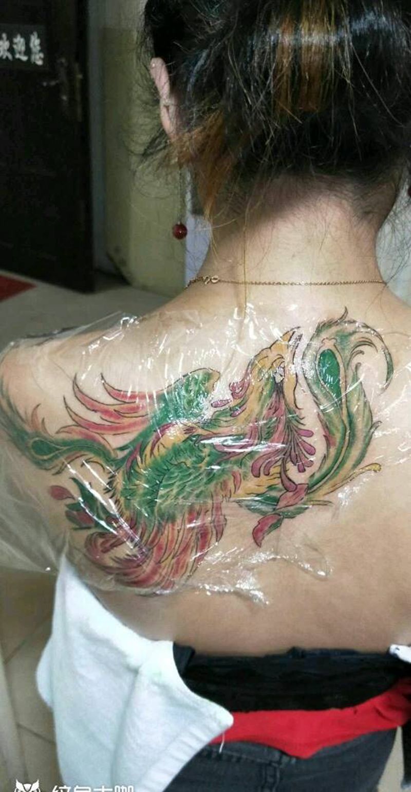 凤凰纹身图片