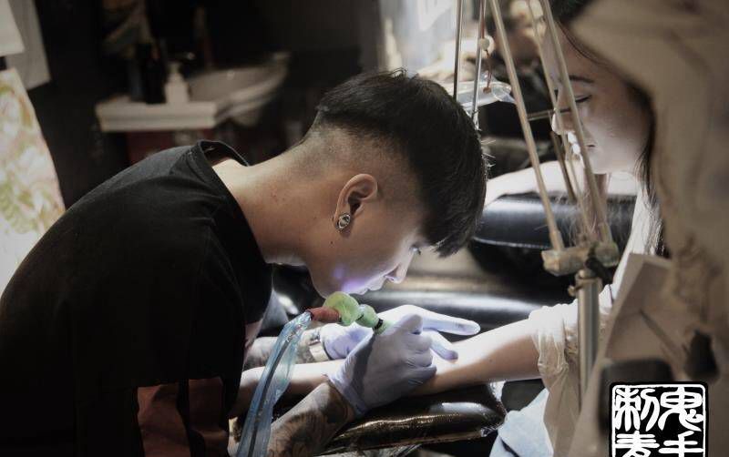 鬼手纹身纹身图片_鬼手昆明云南纹身图案