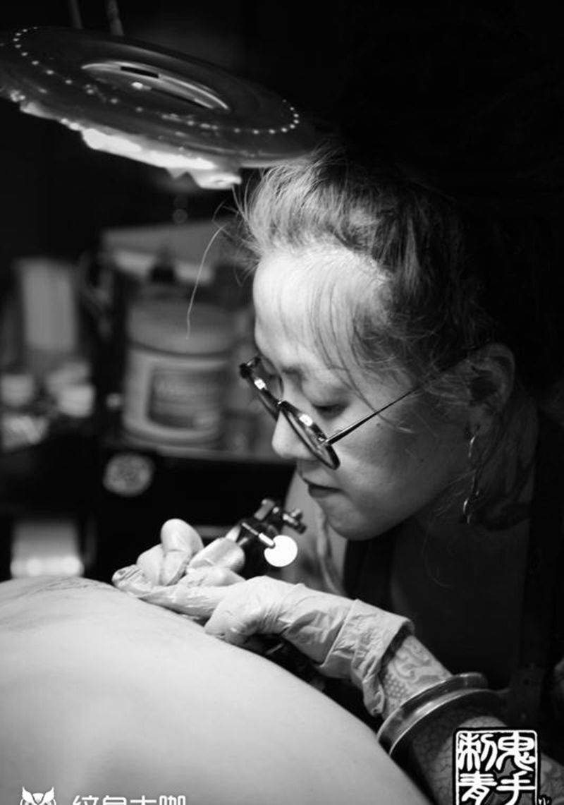 鬼手纹身纹身图片_鬼手昆明云南纹身图案