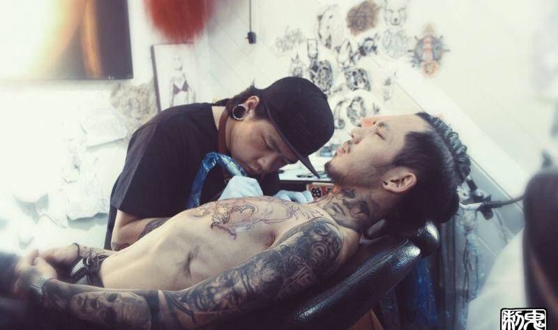 鬼手纹身纹身图片_鬼手云南昆明纹身图案