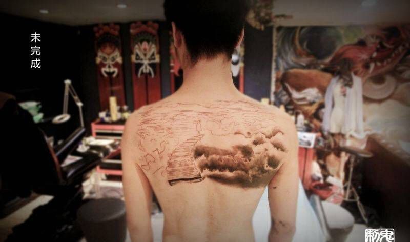 鬼手纹身纹身图片_鬼手纹身图案