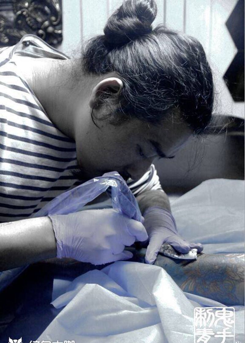 昆明鬼手纹身小鬼店纹身图片